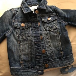 Crew cuts jean jacket
